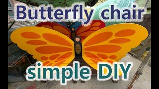 Butterfly chair simple DIY [upl. by Tiga]