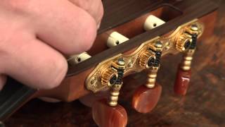 Restringing Your Classical Guitar [upl. by Llevra]