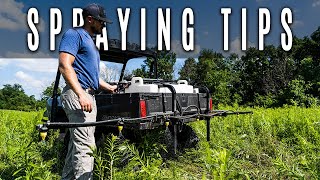 Tips For Spraying Food Plots  Frigid Forage [upl. by Miner439]