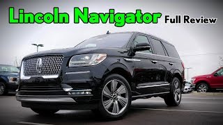 2018 Lincoln Navigator FULL REVIEW  Black Label Reserve Select amp Premiere [upl. by Laktasic]