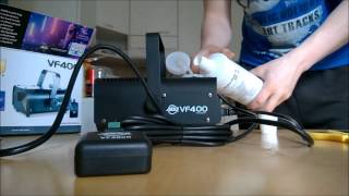 ADJ VF400 400W mobile Fog Smoke Machine Unboxing amp Review [upl. by Zurek]