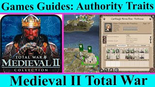 Improving Authority  A Guide to Traits and Retinue in Medieval II Total War Vanilla [upl. by Natek786]