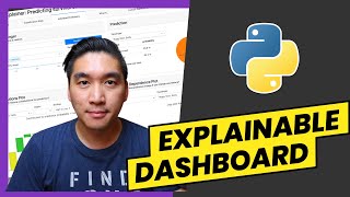Quickly build Explainable AI dashboards in Python explainerdashboard library [upl. by Row]