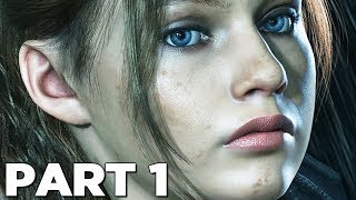 RESIDENT EVIL 2 REMAKE Walkthrough Gameplay Part 1  REDFIELD RE2 CLAIRE [upl. by Ehman]