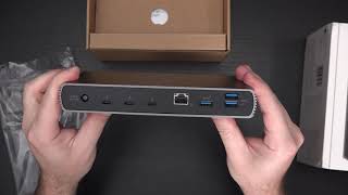 Kensington SD5700T Thunderbolt 4 Dock Unboxing and First Look [upl. by Bendicty]