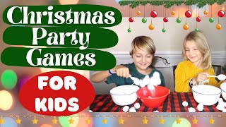 Best FUN Kids Christmas Games Homeschool Christmas Class Party [upl. by Meta]