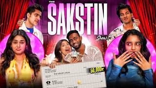 Who will win 50000💸  THE SAKSTIN SHOW Ep 2  ft Unnati Lakshay Vaibhav amp Diya [upl. by Annait]