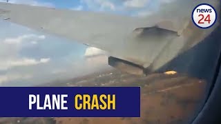 WATCH Dramatic footage apparently shows moment of Wonderboom plane crash [upl. by Aened]