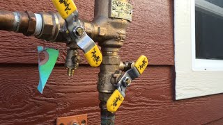 How To Quick Drain Your Sprinkler System [upl. by Fernandes]