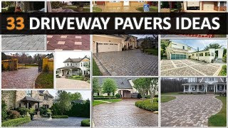 33 Driveway Pavers Ideas  DecoNatic [upl. by Letnuahc]