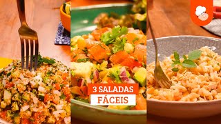 Receitas de saladas fáceis — Receitas TudoGostoso [upl. by Chouest276]