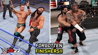 WWE 2K22 Forgotten Finishers [upl. by Gibbs]