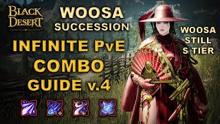 BDO  Woosa Succession  Infinite PvE Combo Guide v4  UPDATED [upl. by Gabriele]