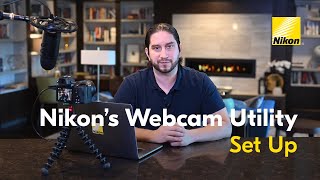 Nikon Webcam Utility Setup [upl. by Acenes]