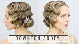 1920s Finger Wave Updo [upl. by Nunes]