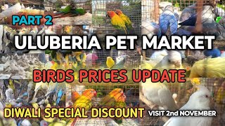 ULUBERIA PET MARKET BIRDS PRICES UPDATE 2ND NOVEMBER PART 2 uluberiapetmarket cheapestprice [upl. by Aerehs]