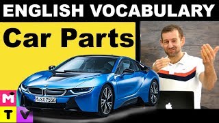 English Vocabulary with Pictures  Car parts [upl. by Immaj]