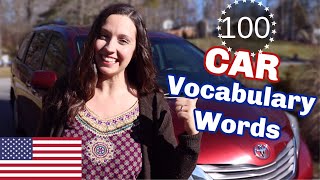 100 Car Vocabulary Words Advanced English Vocabulary Lesson [upl. by Ahsenauq]