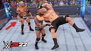 WWE 2K22 Top 10 Stolen Finisher Beatdowns [upl. by Belsky]