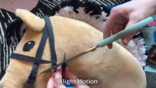 Hobby Horse Mexikanische Trense Tutorial DeutschGerman [upl. by Eserahc]