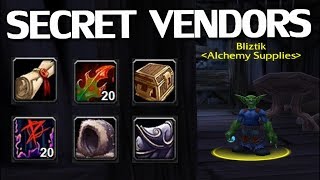 Hidden amp Secret Vendors in WoW Classic [upl. by Edrahs]