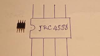 Circuit IC JRC 4558 pre amplifier [upl. by Meehyr]