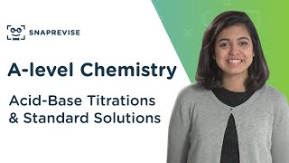 AcidBase Titrations amp Standard Solutions  Alevel Chemistry  OCR AQA Edexcel [upl. by Orgel]