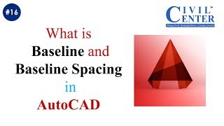 What is Baseline and Baseline Spacing in AutoCAD [upl. by Lorens]