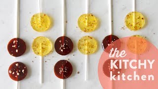 Boozy Lollipops  The Kitchy Kitchen [upl. by Weiman351]