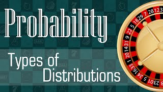 Probability Types of Distributions [upl. by Pfeifer]