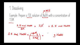 Preparing Solutions in a Laboratory [upl. by Jule]