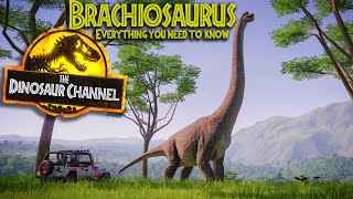 What Was The Brachiosaurus  The Dinosaur Channel [upl. by Araeic]