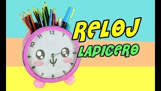 LAPICERO RELOJ ORIGINAL  MANUALIDADES FÁCILES para hacer en CASA [upl. by Christy]