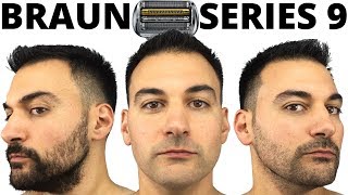 Beard Trimming – Braun Series 9 Foil Shaver – Model 9290cc [upl. by Anevad]