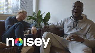 Ed Sheeran and Stormzy Interview Each Other Back amp Forth [upl. by Aihsilef]