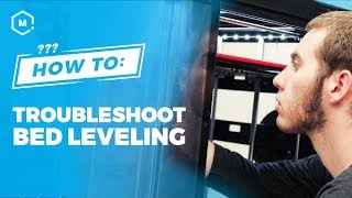 How To Troubleshoot Bed Leveling  3D Printer Guide [upl. by Kenelm99]