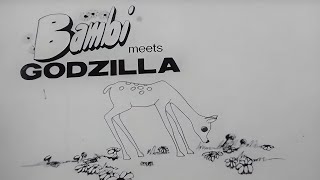 4k Bambi Meets Godzilla 1969  Full Movie [upl. by Baxy]