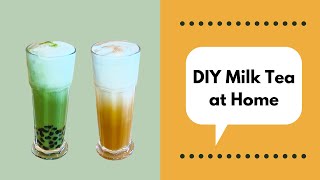 How to Make Milk Tea At Home [upl. by Edsel]