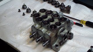 Repair The Gresen Minneapolis Hydraulic Control Valve [upl. by Rubma]