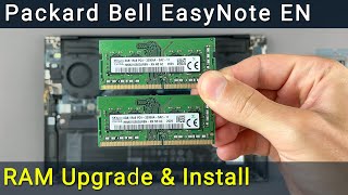 Packard Bell EasyNote ENTG71BM RAM Upgrade and Installation Guide [upl. by Ennovy]