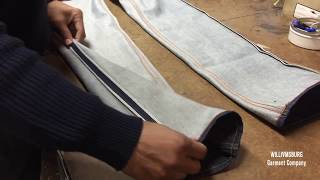 How to Taper Jeans Professionally [upl. by Laise]