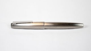 Fountain Pen Review Lamy 2000 Stainless Steel [upl. by Urdna]