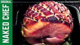 Christmas ROAST GAMMON  Honey amp Mustard  How to cook recipe [upl. by Ylek901]