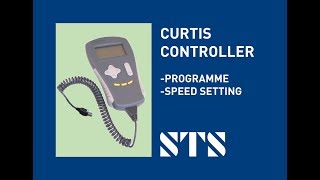 STS  Curtis Controller Adjust Speed Setting [upl. by Nee542]