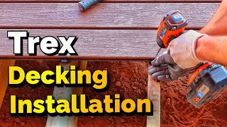 How To Install Trex Composite Decking [upl. by Haggar194]