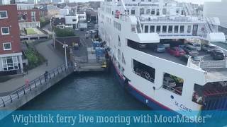 MoorMaster™ automated mooring for Wightlink RoPax ferries [upl. by Gilliam]