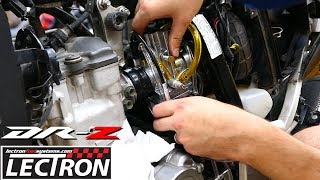 DRZ400SM Lectron Carb Install and Review [upl. by Iblehs]