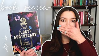 The Lost Apothecary by Sarah Penner  Book Review [upl. by Akenat227]