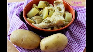 Baccalà con patate ricetta semplice e gustosa [upl. by Mannes692]