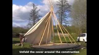 Setting Up Tipi quadripod system [upl. by Copp]